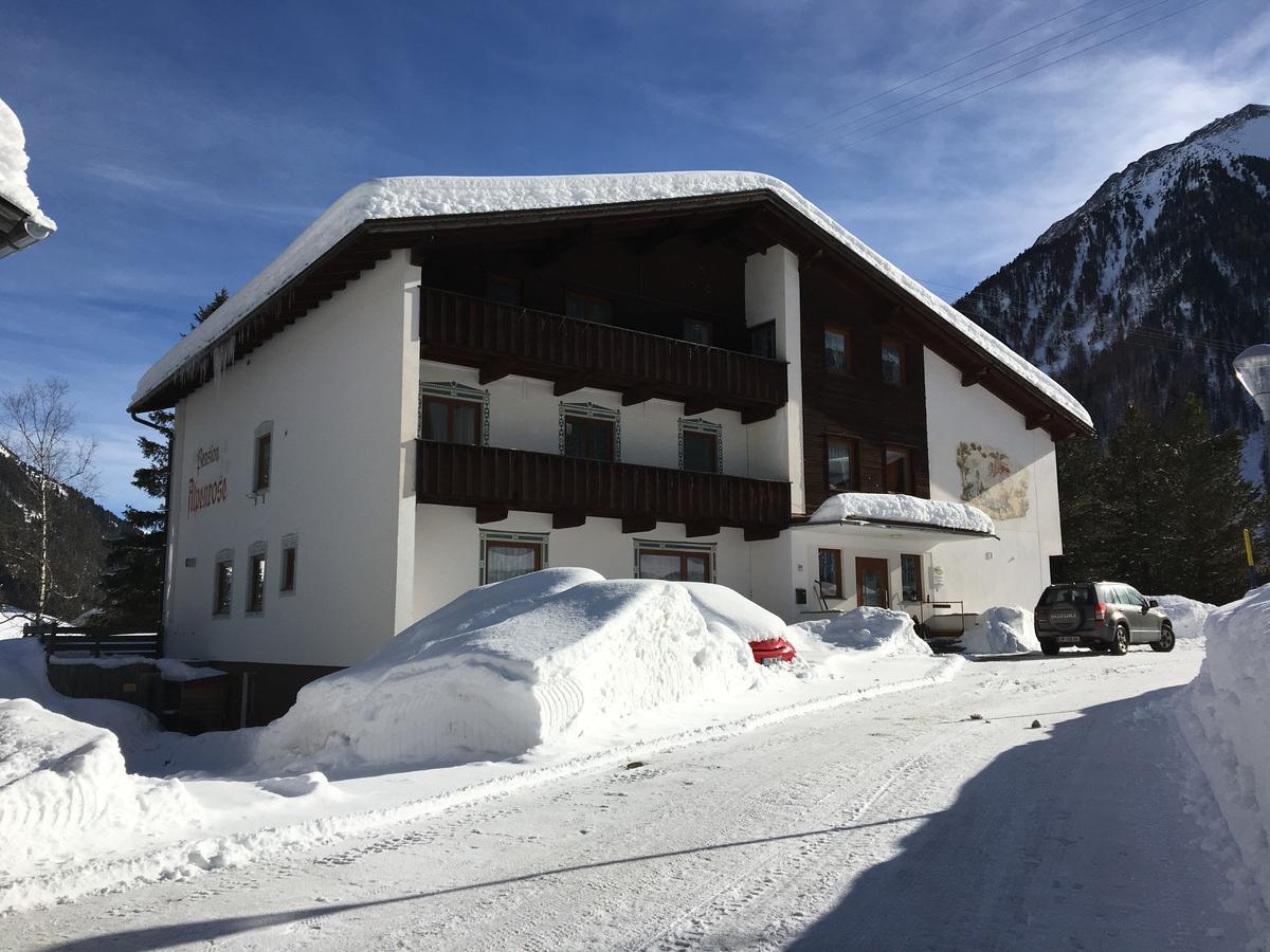 Pension Alpenrose Sankt Sigmund im Sellrain Eksteriør bilde